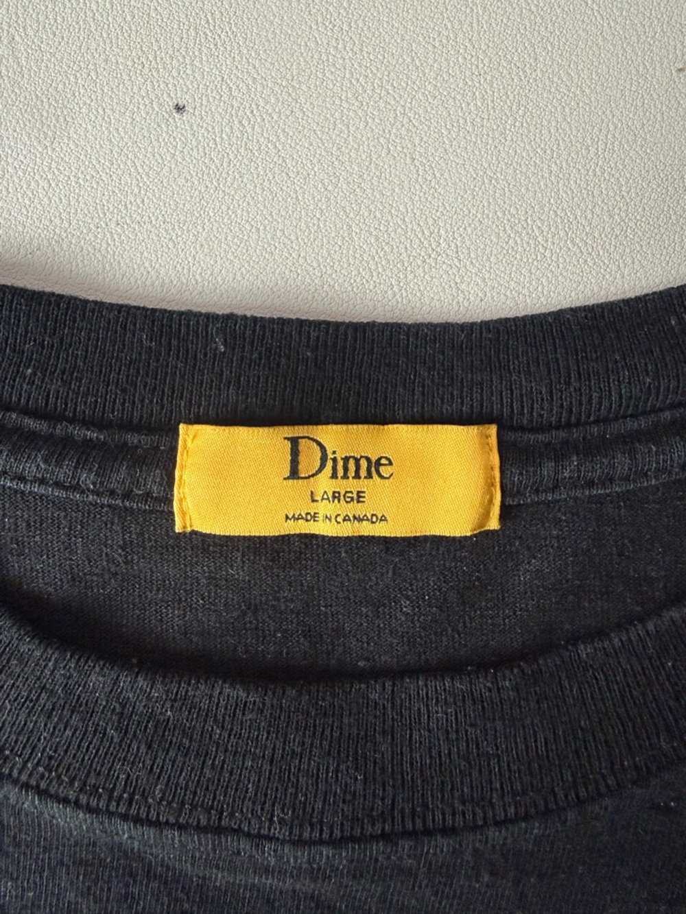 Dime Black Digital Screenshot Logo T-Shirt - Picture 3 of 5